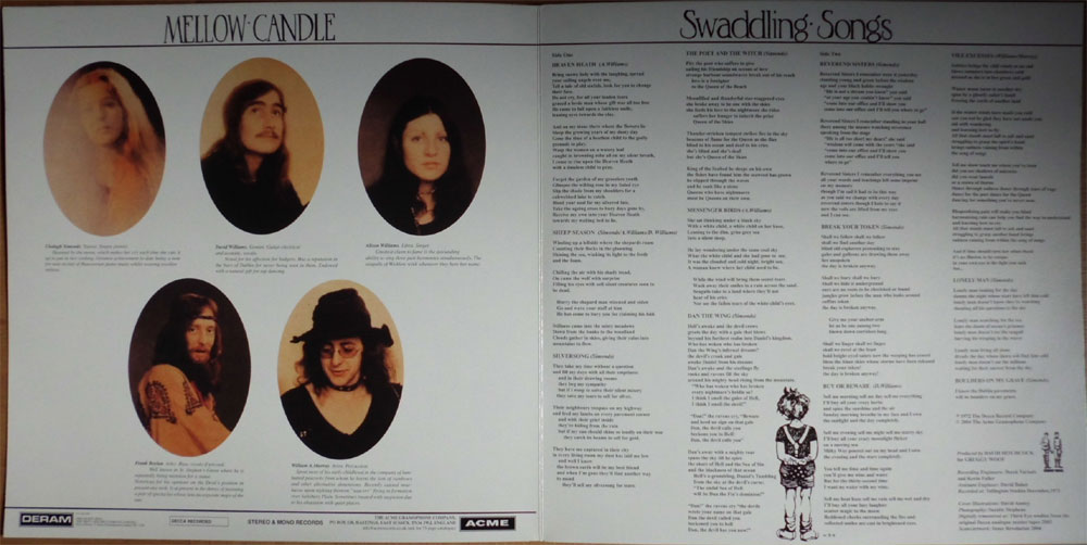 Mellow Candle / Swaddling Songs (ACME Reissue) - DISK-MARKET