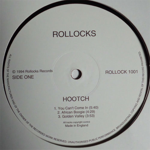 Hootch / Hootch (Rtd.400 Reissue)β