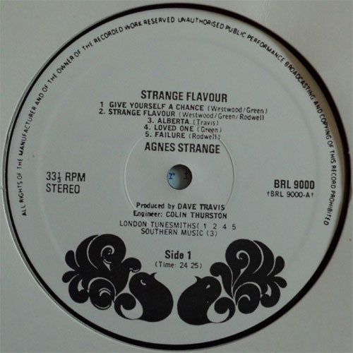 Agnes Strange / Strange Flavour (Repro)β