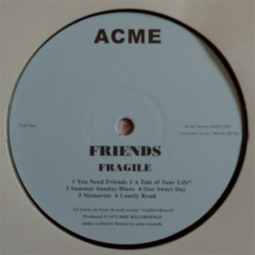 Friends (Ithaca) / Fragileβ