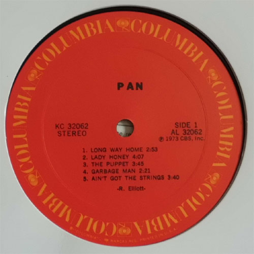 Pan (Ron Elliott) / Pan (USA)β