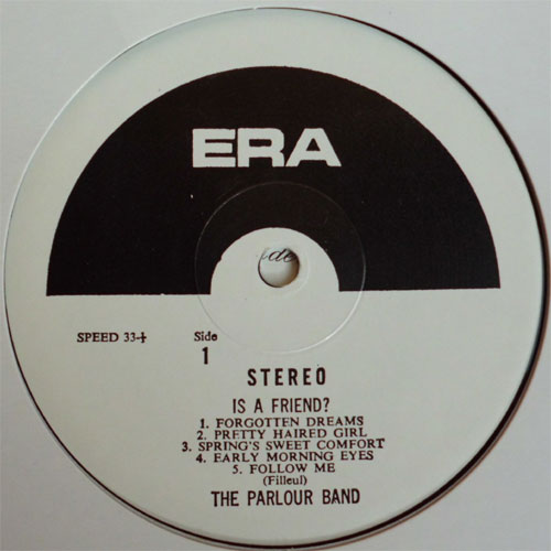Parlour Band / Is A Friend? (Repro)β