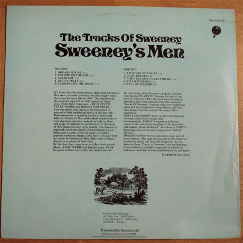 Sweeney's Men / The Tracks Of Sweeney (Reissue)β