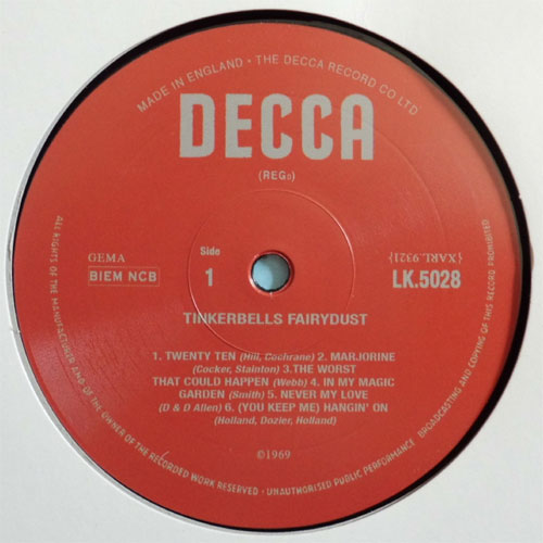 Tinkerbells Fairydust / Tinkerbells Fairydust (Reissue but Rare)β