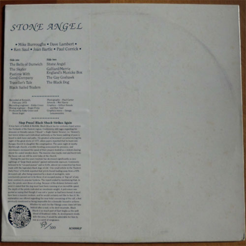 Stone Angel / Stone Angel (Ltd.500 Reissue)β
