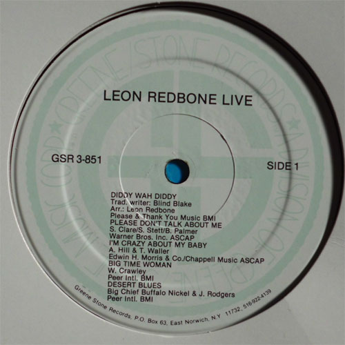 Leon Redbone / Live (2LP)β