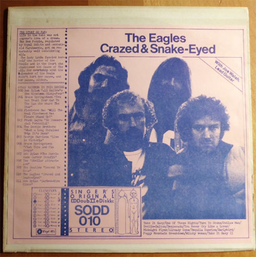 Eagles / Crazed & Snake Eyed (2LP, Rare Old Bootleg)β