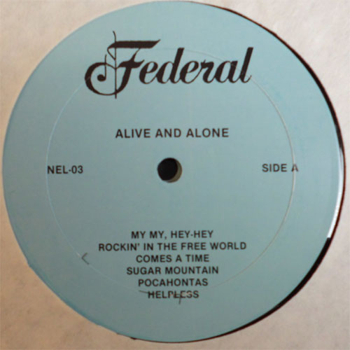 Niel Young / Mr. Young  Alive and Alone (2LP, Rare Bootleg)β