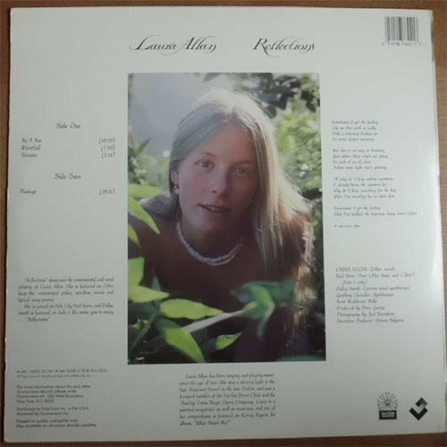 Laura Allan / Reflections ; with Paul Horn, fluteの画像
