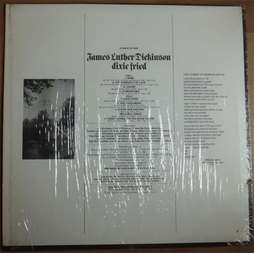 James Luther Dickinson (Jim Dickinson) / Dixie Friedの画像