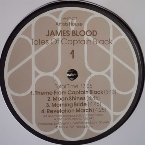 James Blood (James Blood Ulmer) / Tales Of Captain Blackβ