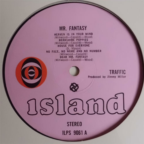 Traffic / Mr. Fantasy (Redball, Mat-2, Rare Stereo)β