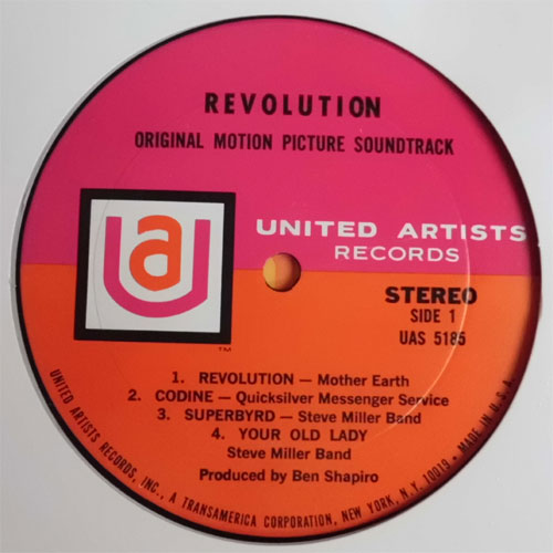VA (QMS, Steve Miller Band, Mother Earth) / Revolution (In Shrink, No Cut)β