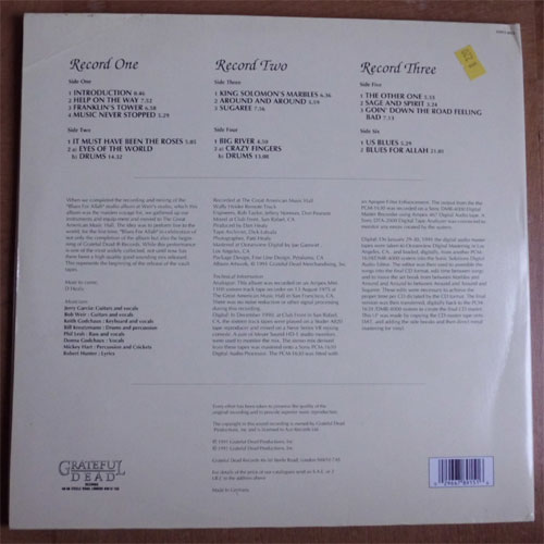 Grateful Dead / One From The Vault (Rare Vinyl, UK, 3LP)β