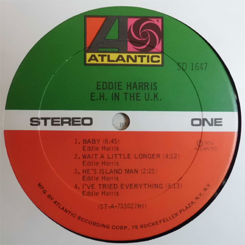 Eddie Harris / E.H. in the U.K. (The Eddie Harris London Sessions)β