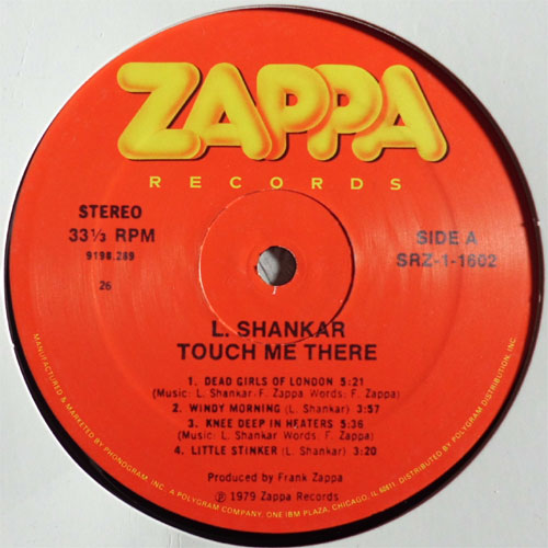 L. Shankar / Touch Me There (In Shrink)の画像