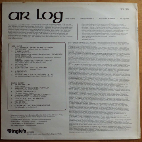 Ar Log / Ar Log (Wales, Early Press)β
