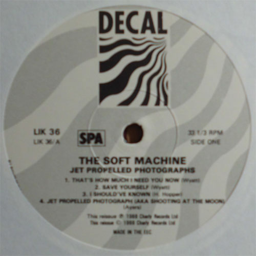 Soft Machine / Jet Propelled Photographsβ