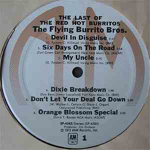 Flying Burrito Brothers / Last Of The Red Hot Burritos (2nd Issue)β