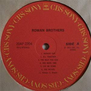 Rowan Brothers / Rowan Brothersβ