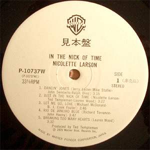 Nicolette Larson / In The Nick Of Time (٥븫)β