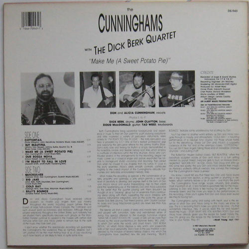 Cunninghams,The with The Dick Berk Quartet / 