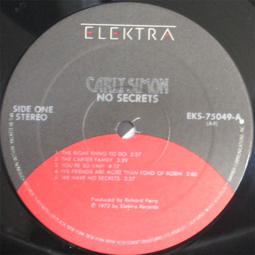 Carly Simon / No Secretsβ
