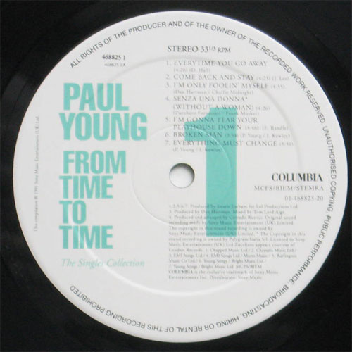 Paul Young / From Time To TimeThe Singles Collectionβ