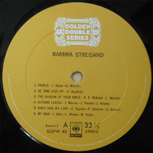 Barbra Streisand / Same ( Golden Double Series:6)β