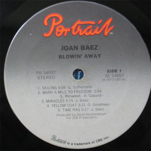 Joen Baez / Blowin'Awayβ