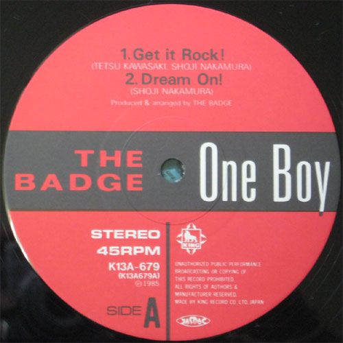 Badge,The / One Boyβ