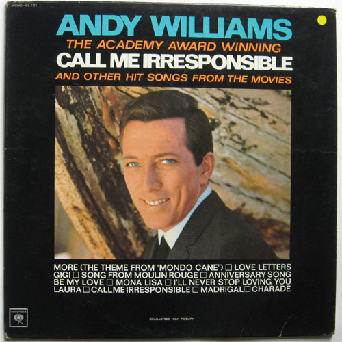 Andy Williams / Call Me Irpresponsibleβ