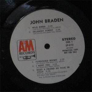 John Braden / John Braden (White Label Promo)β