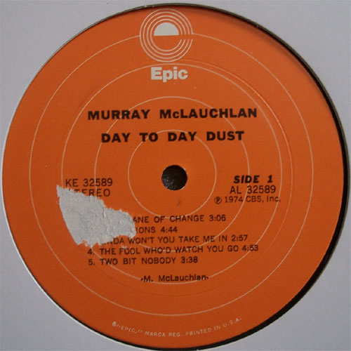 Murray McLauchlan / Day To Day Dust (US)β