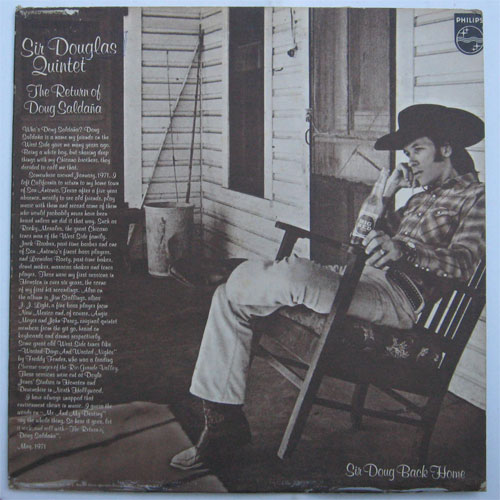 Sir Douglas Quintet (Doug Sahm) / The Return Of Doug Saldanaβ