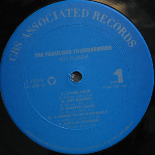 Fabulous Thunderbirds, The / Hot Numberβ
