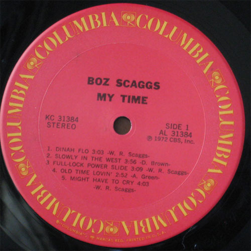 Boz Scaggs / My Timeβ