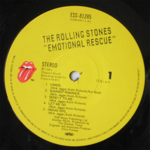 Rolling Stones,The / Emotional Rescueβ