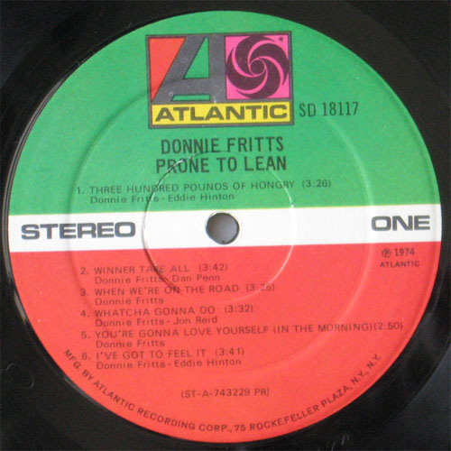 Donnie Fritts / Prone To Leanβ