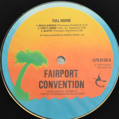 Fairport Convention / Full House (UK Later Issue)β