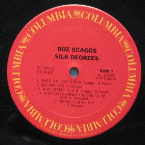 Boz Scaggs / Silk Degreesβ