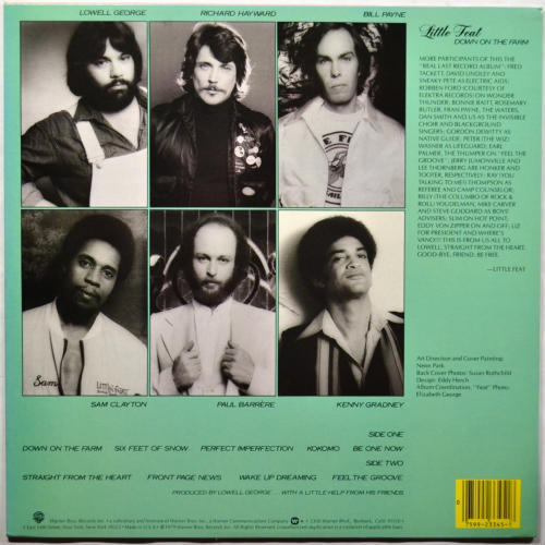 Little Feat / Down On The Farm (US)β