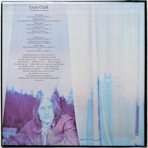 Gene Clark / Gene Clark (White Light) (US Later Press)β