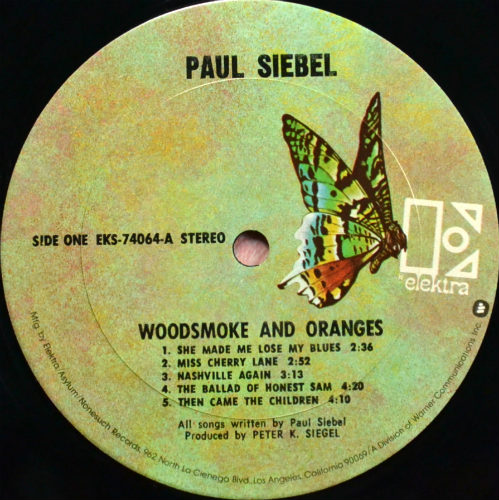 Paul Siebel / Woodsmoke and Orangesβ