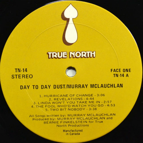 Murray McLauchlan / Day to Day Dust (Canada)β