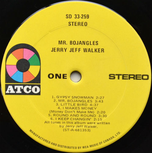 Jerry Jeff Walker / Mr. Bojangles (2nd Issue)β