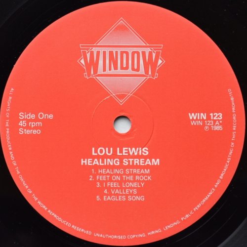 Lou Lewis (Lou Hayles) / Healing Streamβ