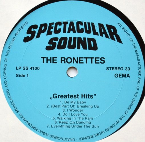 Ronettes, The / Greatest Hitsβ