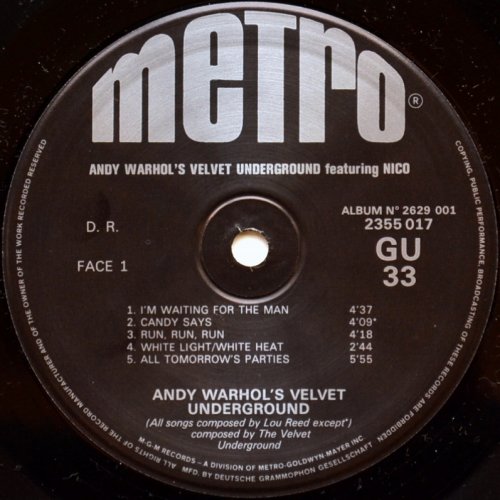 Velvet Underground / Andy Warhol's Velvet Underground Featuring Nicoβ