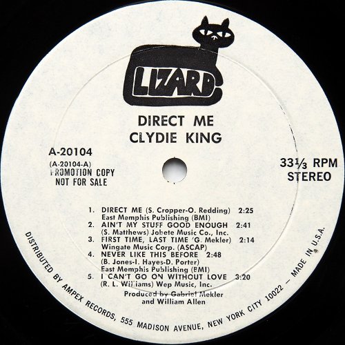 Clydie King / Direct Me (White Label Promo!!)β